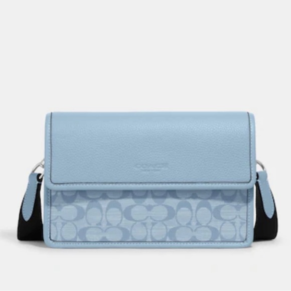 COACH Turner Flap Crossbody In Signature Chambray
Style No. CH828 - Picture 6 of 8